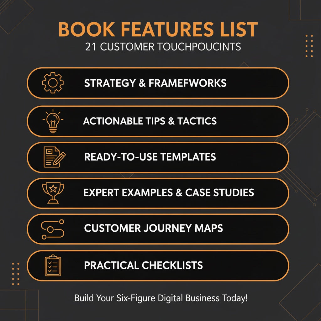 21 Customer Touchpoints That Build Six-Figure Digital Businesses: The Ultimate Guide to Winning, Retaining, and Growing Loyal Customers
