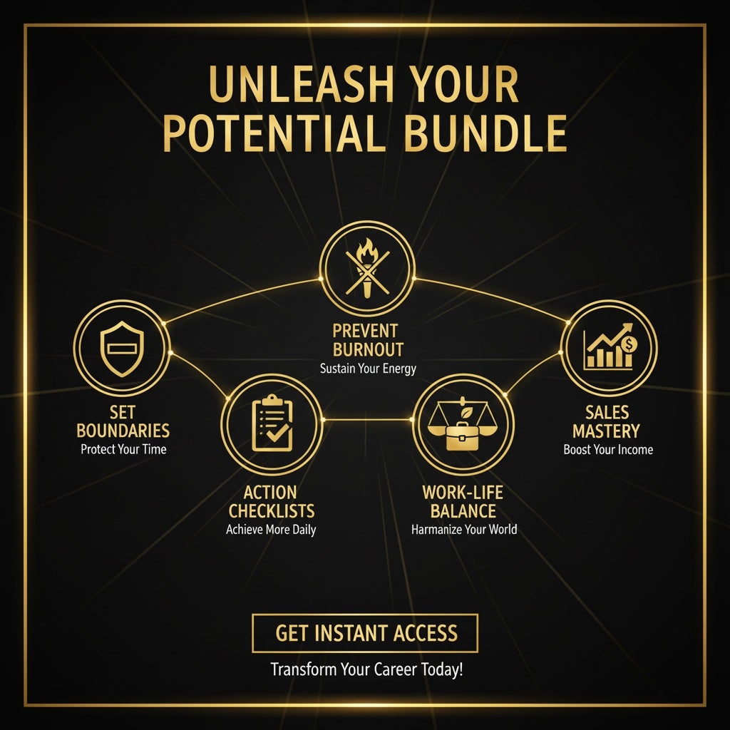 Power Boundaries & Burnout-Proof Success Kit: Unlock Resilience, Performance, and Balance