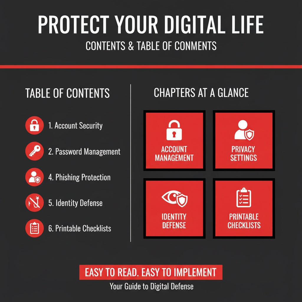 Protect Your Digital Life: Simple Steps for Securing Your Accounts, Identity, and Online Privacy