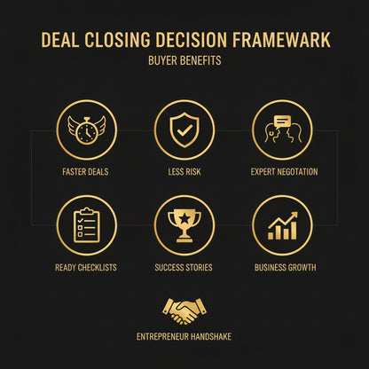 Deal Closing Decision Framework: Proven Strategies and Checklists for Fast, Risk-Free Business Partnerships