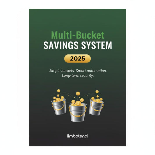 Multi‑Bucket Savings System 2025: Simple Buckets, Smart Automation, Long‑Term Security