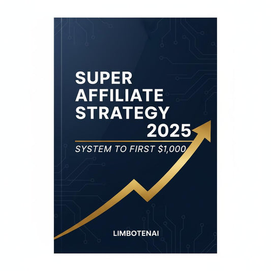 A complete system to master affiliate marketing from scratch to your first $1,000.