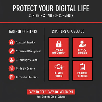 Protect Your Digital Life: Simple Steps for Securing Your Accounts, Identity, and Online Privacy