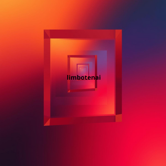Gradient Squares Modern Abstract Art | Colorful Geometric Poster